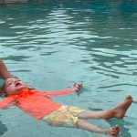 Scottsdale Swim Lesson - Teaching a Child to Back Float