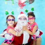 Under water photos with Santa in Scottsdale
